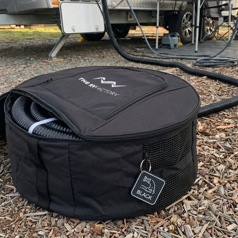 The Organised Campsite: Why Heavy-Duty Hose & Lead Bags Are a Game Changer