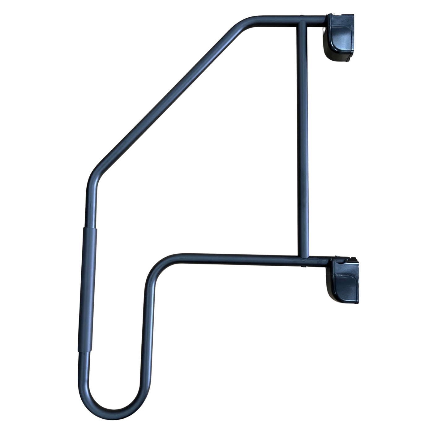 Extra Large Caravan Folding Entry Door Assist Handle - Black