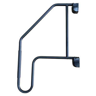 Extra Large Caravan Folding Entry Door Assist Handle - Black