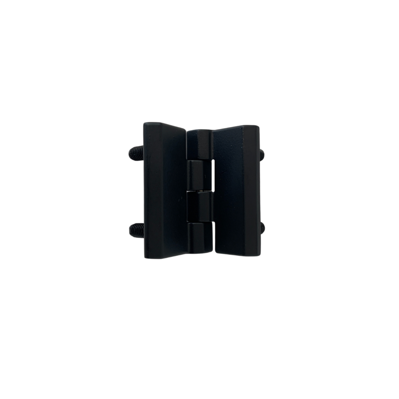 40 x 40mm Surface Mount Butt Hinge - Black