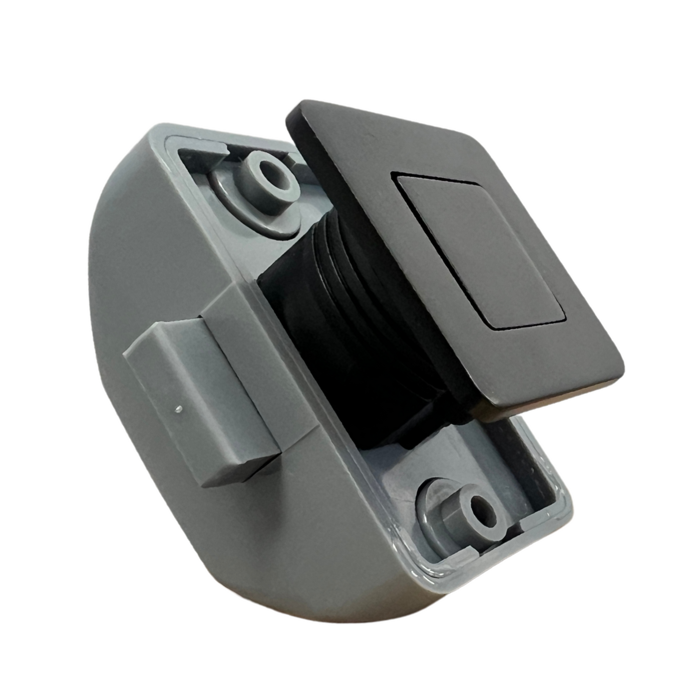 Push Button Latch - Satin Black