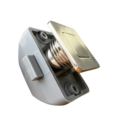 Push Button Latch -  Brushed Nickel
