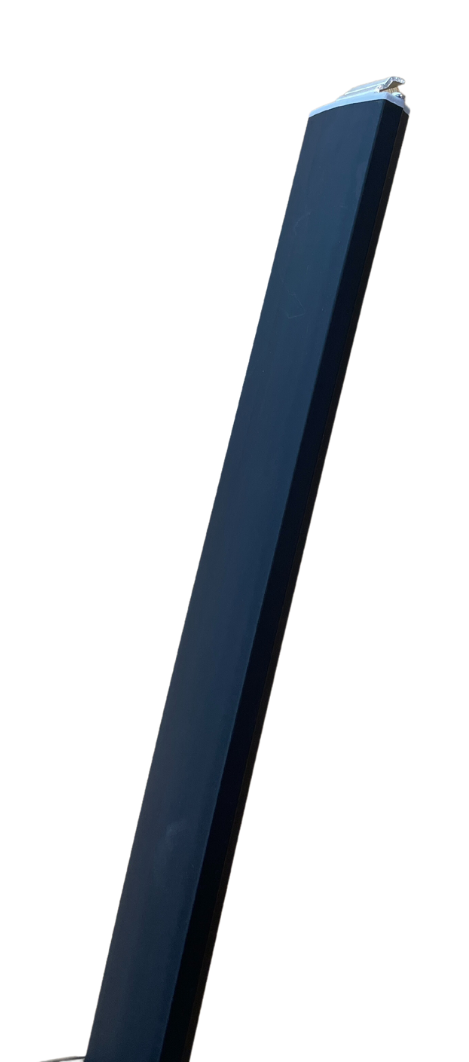 Awning Curved Centre Premium Rafter Rail - Black