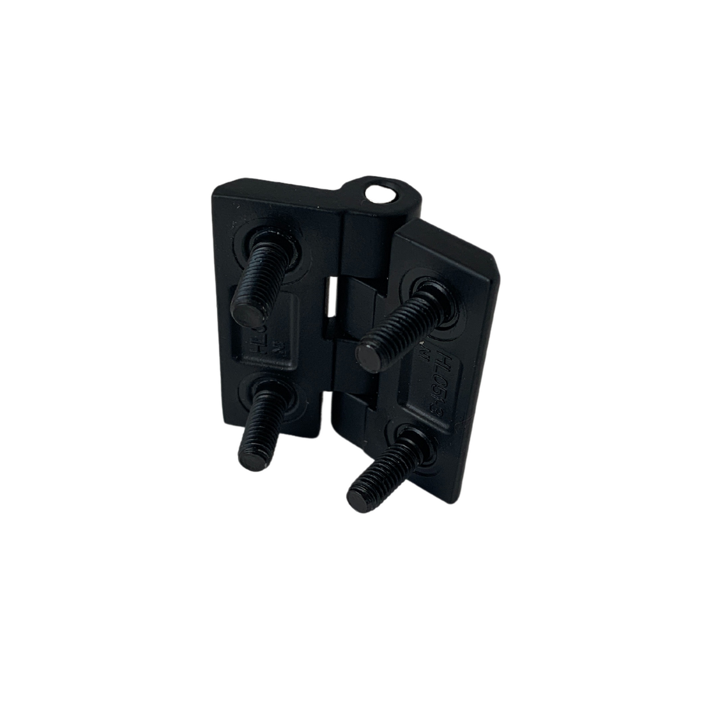 40 x 40mm Surface Mount Butt Hinge - Black