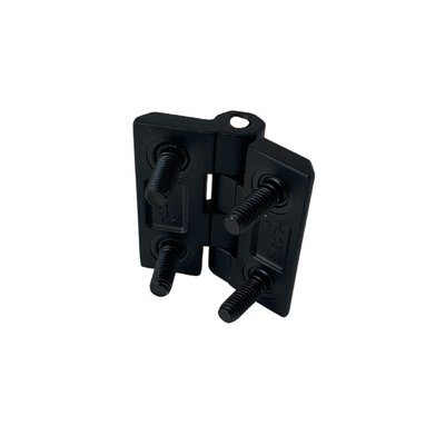 40 x 40mm Surface Mount Butt Hinge - Black