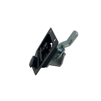 T Lock Straight Heavy Duty Black Powder Coated