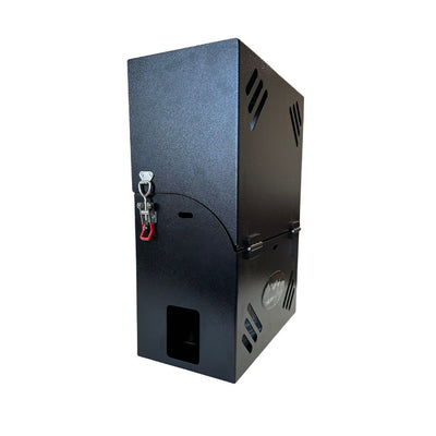 Jerry Can Holder - Single with Lockable Cover