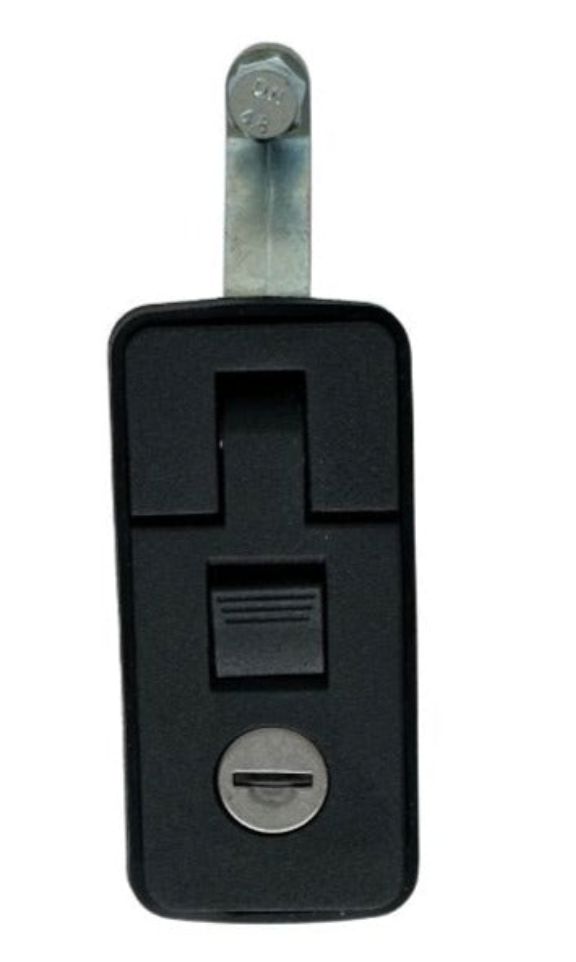 Compression Latch  - Black 71 x 25 - Lockable