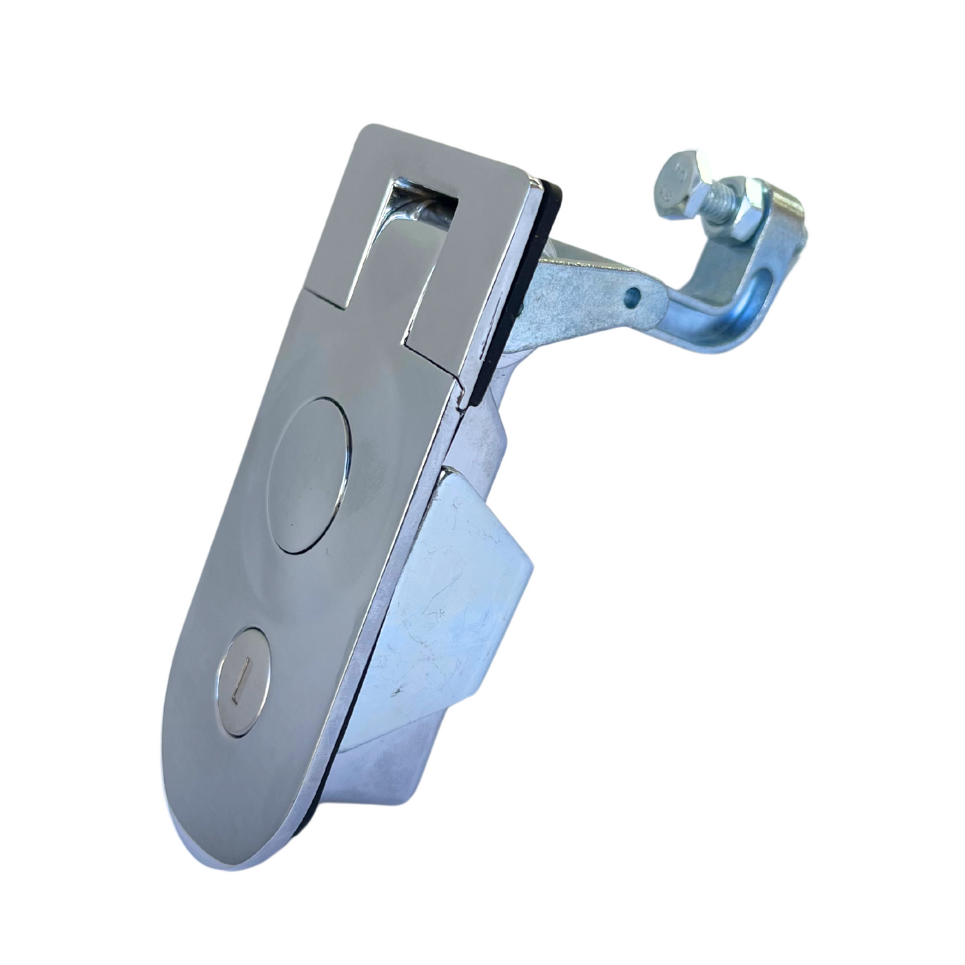 Round Compression Latch - Chrome