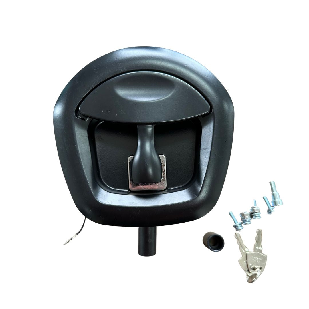 Power Whale Tail Lock with Built-in Lock Actuator