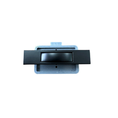 Rectangle Push Latch - Black