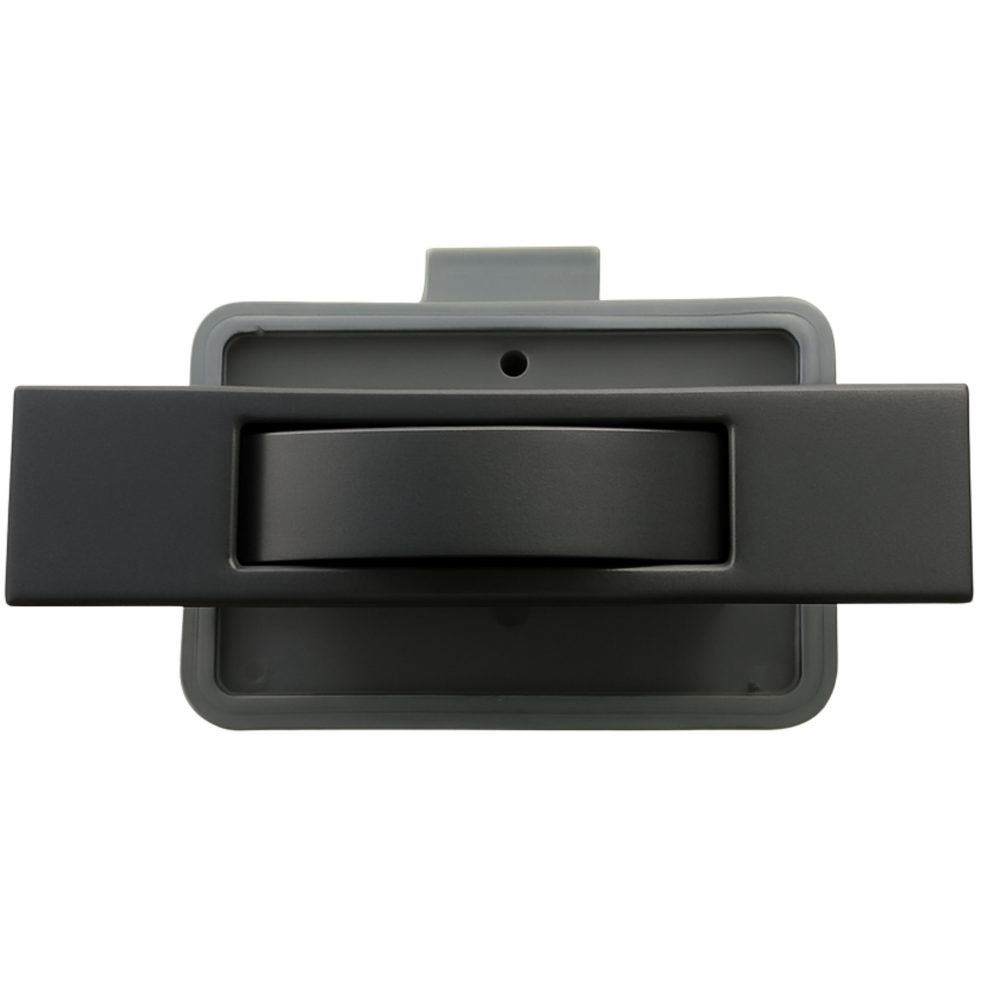 Rectangle Caravan Cabinet Push Button Latch - Satin Black