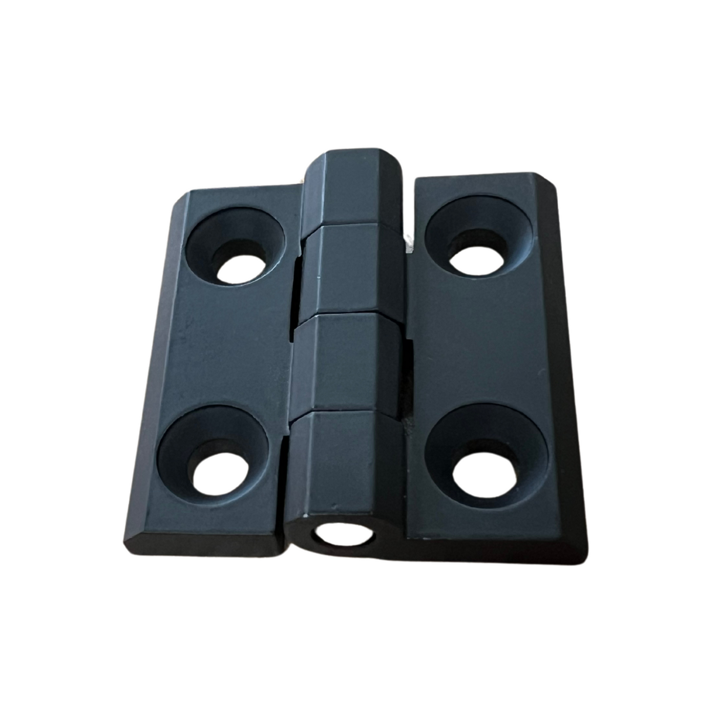Flat Mounting Exposed Hinge - Black
