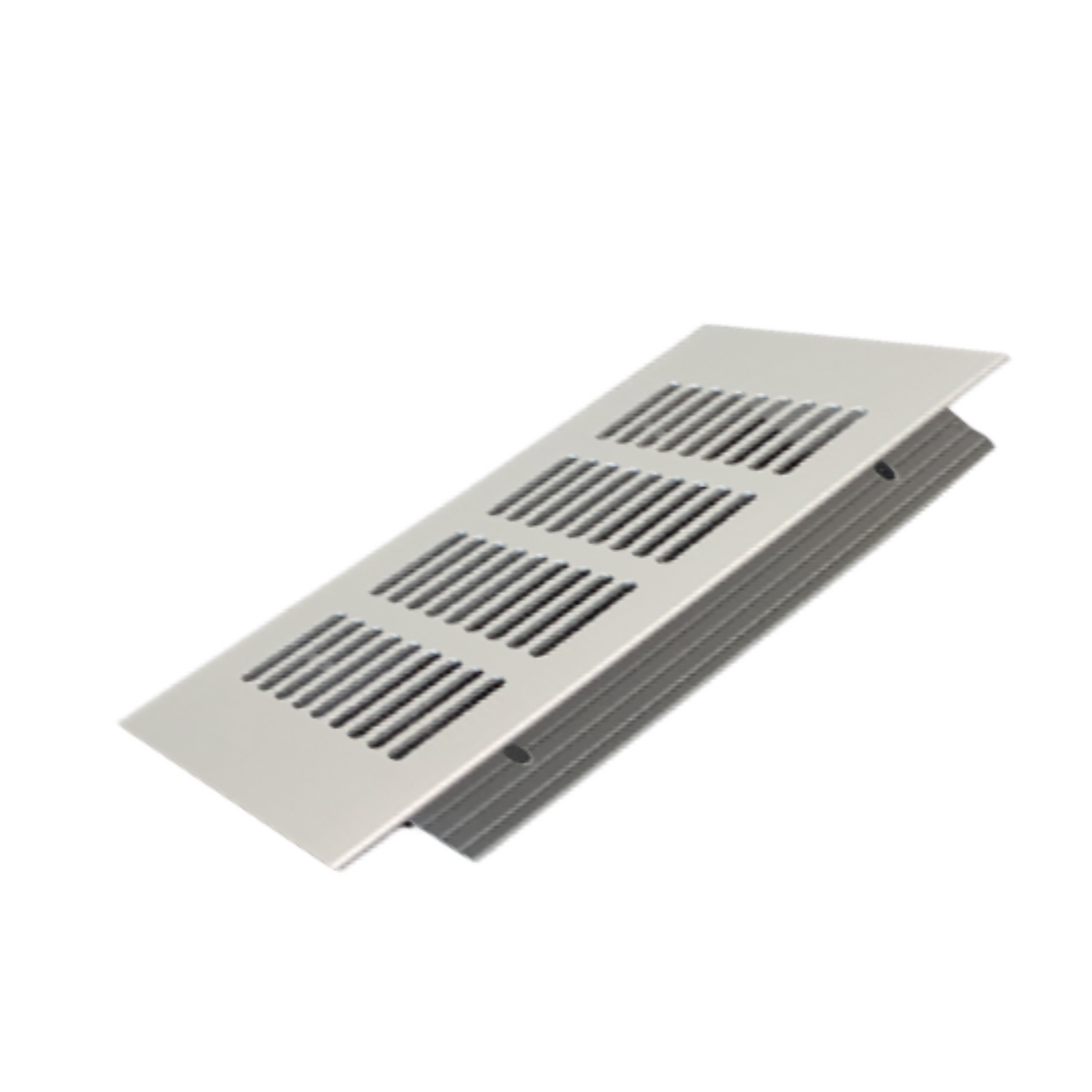 Aluminium Air Vent Grill 80x200mm - Silver
