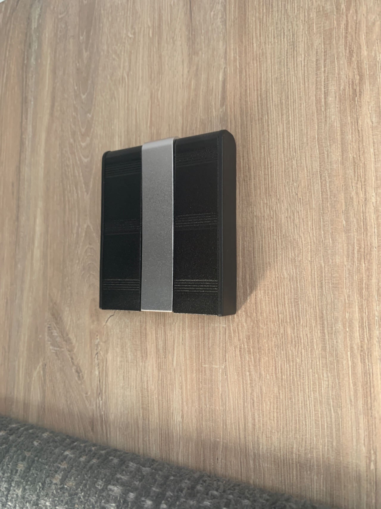 Single Coat Hook - 2 Hole Aluminium Pressing