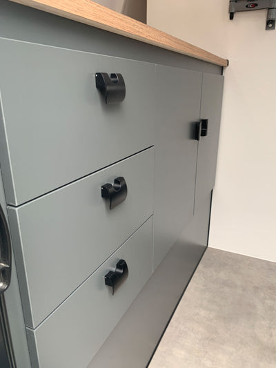 Cabinet Pull Handle - Satin Black