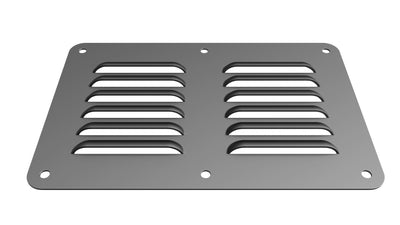 Louvre Vent 150 x 100 - Black - TSF Direct