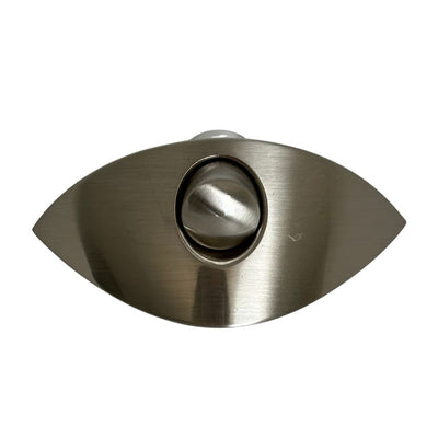 Half Moon Shell Push Latch - Brushed Nickel - TSF Direct