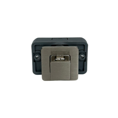 Push Button Latch -  Brushed Nickel - TSF Direct