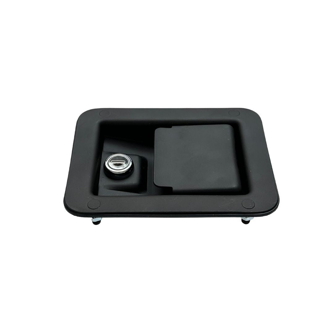 Handle Panel Lock Black - TSF Direct