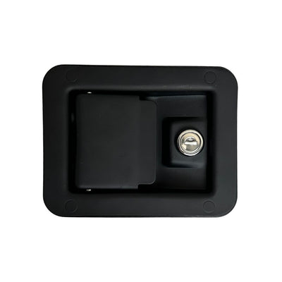 Handle Panel Lock Black - TSF Direct